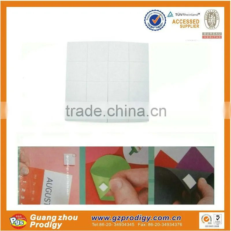 removable double sided sticky dots , adhesive silicone dot