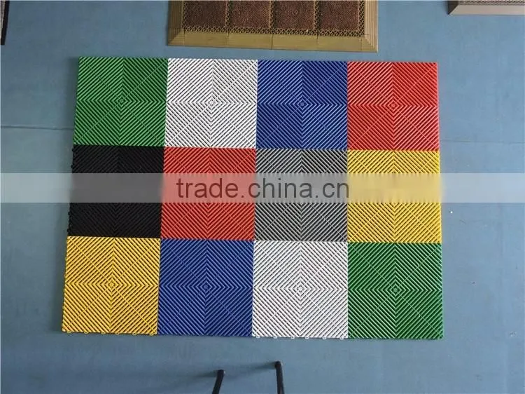 cheap price interlocking pp floor tiles with high quality