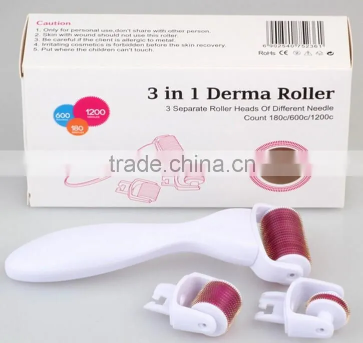 YALO 3 IN 1 skin care derma roller for home use