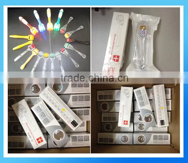 skin whitening microinvasive treatment derma rolling kits salon or home use