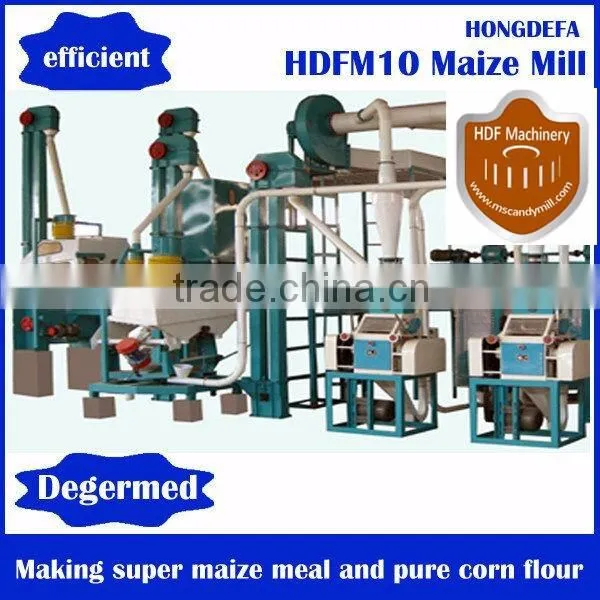 China made 10 ton maize milling machiner maize flour milling machine