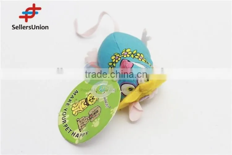 No.1 yiwu exporting commission agent wanted blue mouse pet toy cat toy