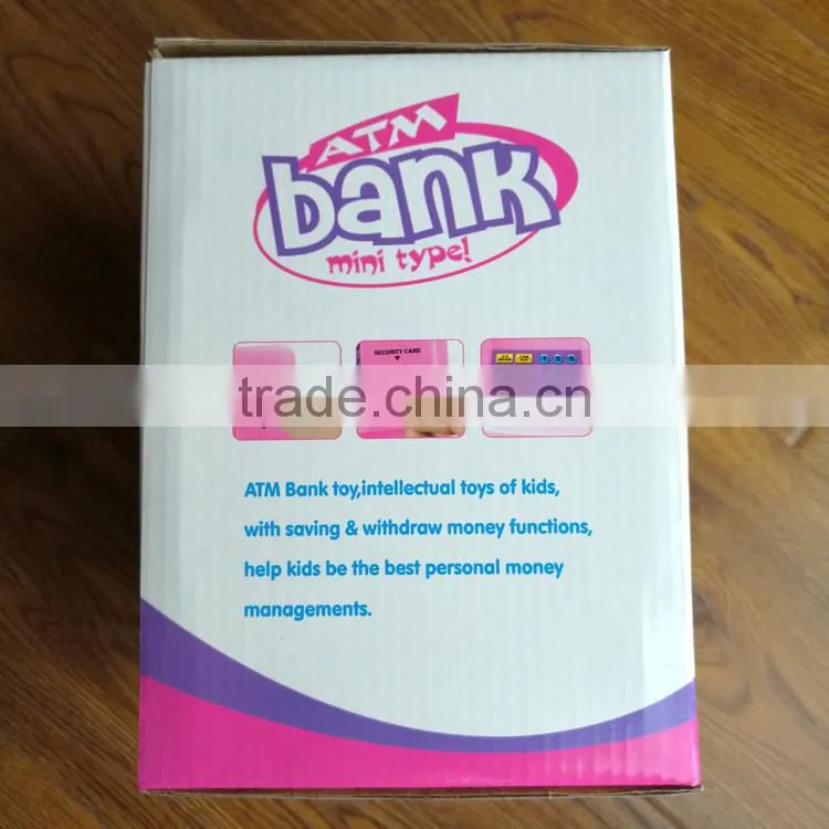 New Style Mini ATM Bank Mini ATM money bxo Toy For Kids