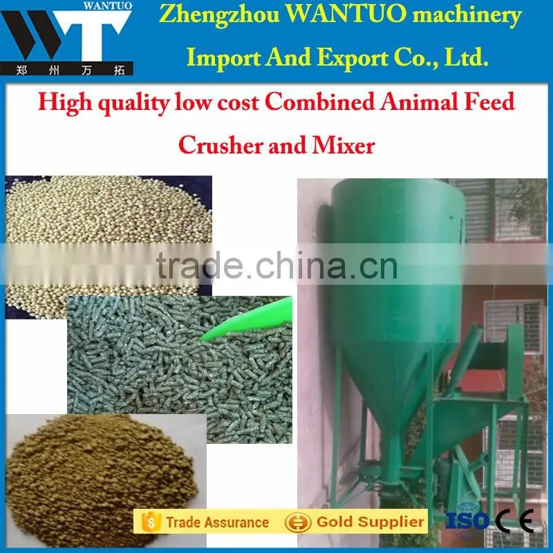 High frequency new design Combined Animal Feed Crusher and Mixer