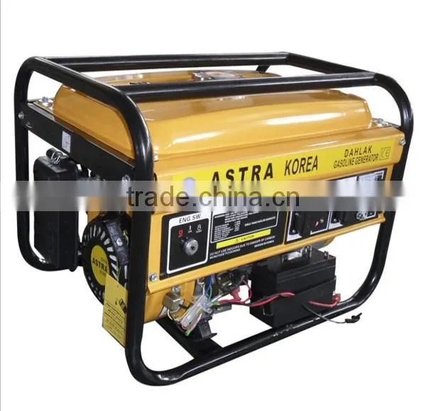 2kva Astra Korea gasoline generator Electric key Start AST3800ET