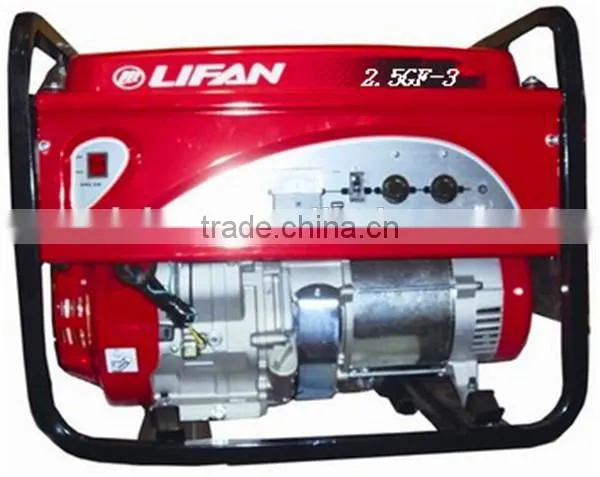 Long use GF2.5-4 electric start gasoline generator