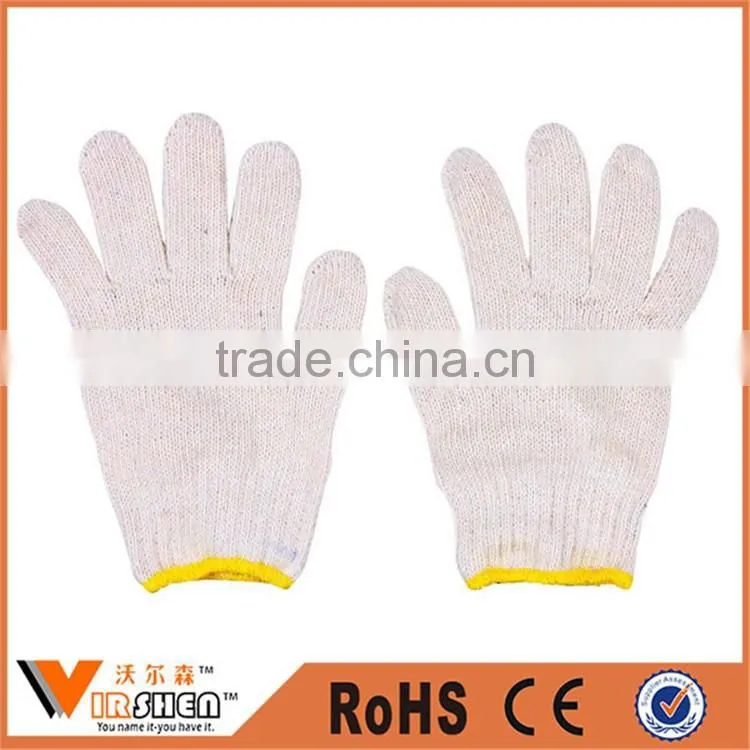 Yiwu industrial and gardon workers use cotton gloves wholesales