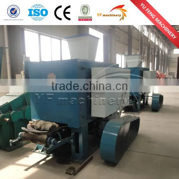 Charcoal briquette machine