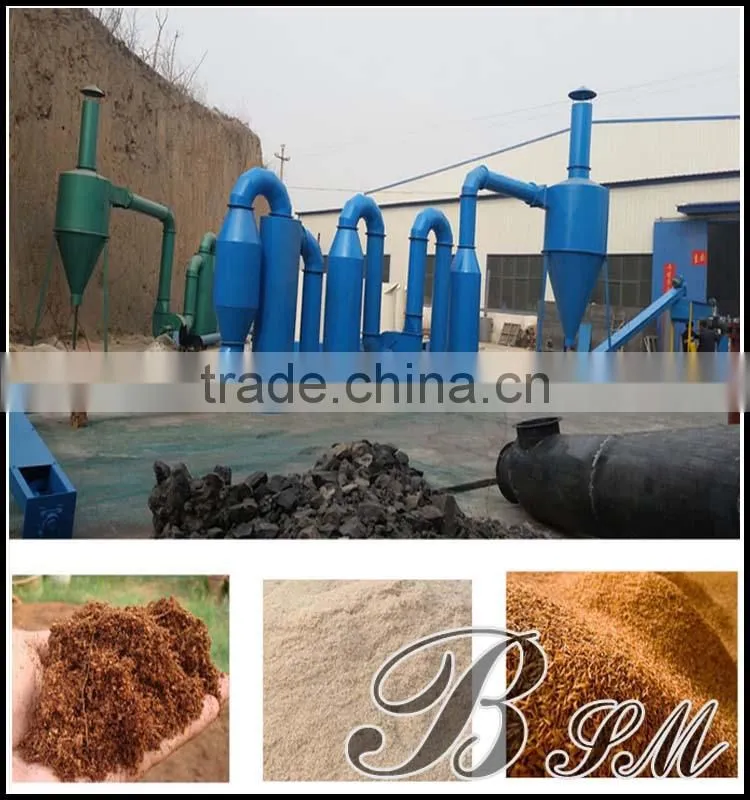 300-500kg/hour small biomass rice husk, sawdust flash dryer machine