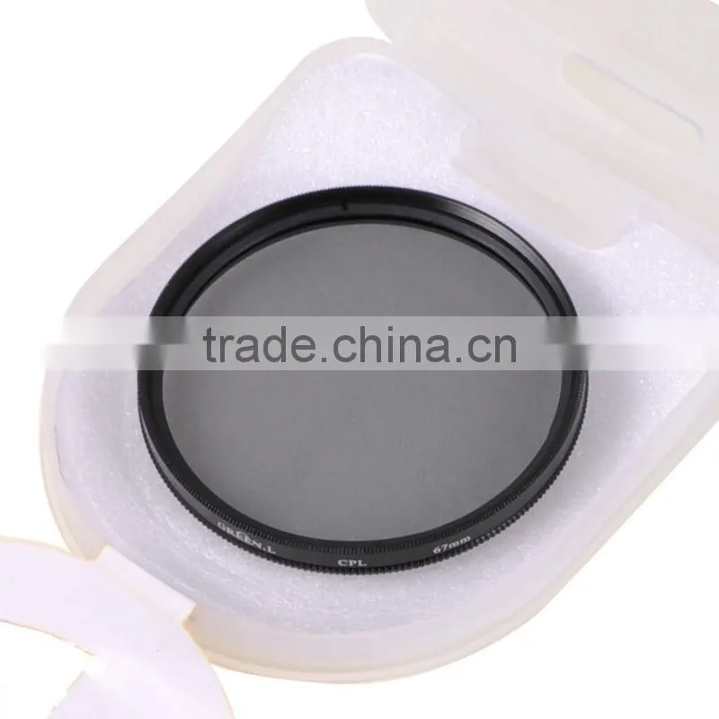 New design Camera CPL 67mm Circular-Polarizing Filters C-PL CPL CP-L Filter Lens Filters