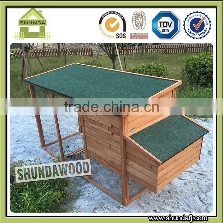 SDC004 Chinese Wooden easy clean chicken coop