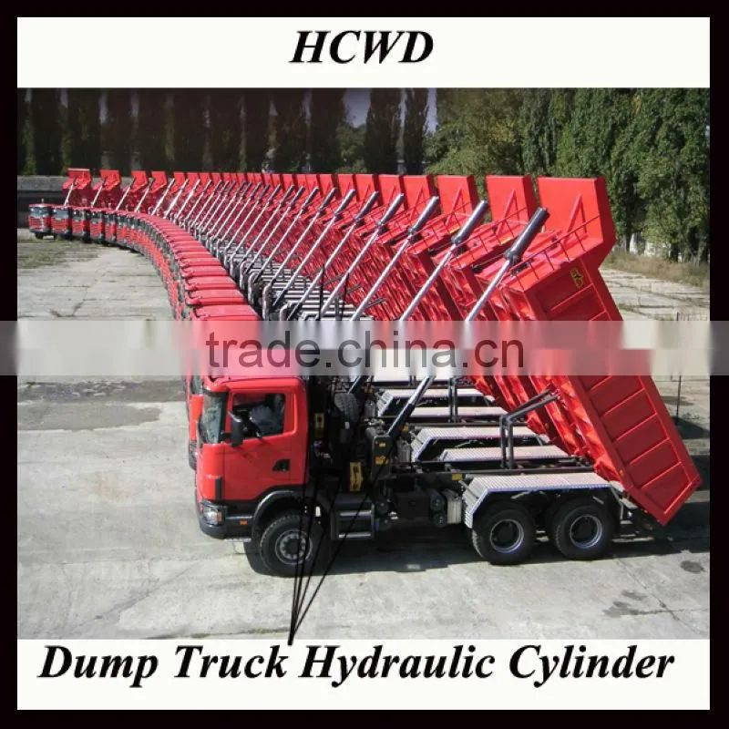 HYva Multi Stages Hydraulic Telescopic Cylinder for Trailer