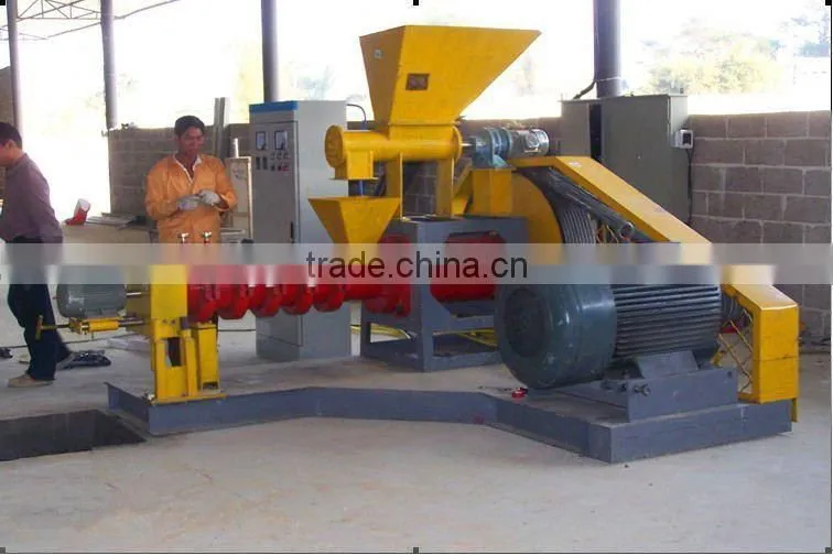 Extruder floating/sinking floating fish food making machine