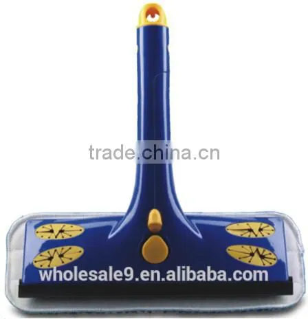 Window washer with microfiber refill