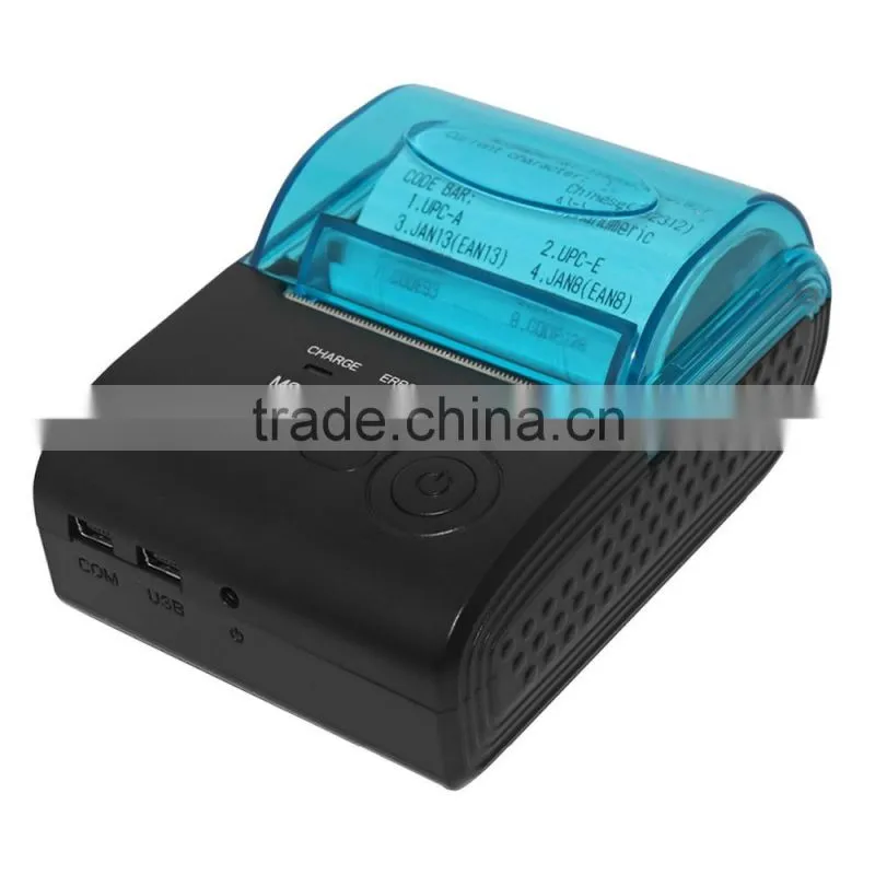Voxlink portable barcode printer 58mm thermal receipt printer bluetooth for android system