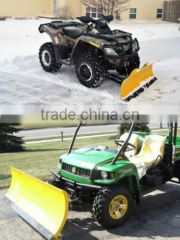 ATV snow plough