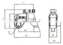 THE SQUARE DRIVE HYDRAULIC TORQUE WRENCH
