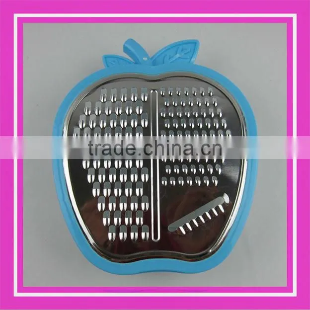 grater with bowl / plastic grater with container / plastic vegetable box grater