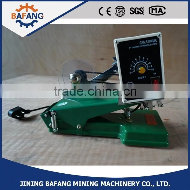 2017 Manual Hot Code Printer color ribbon printer