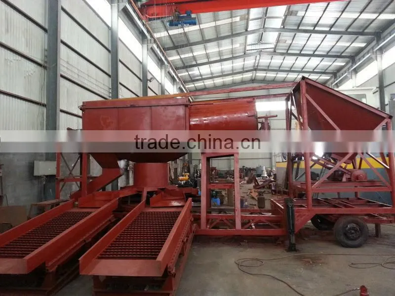 gold washing plant /gold trommel