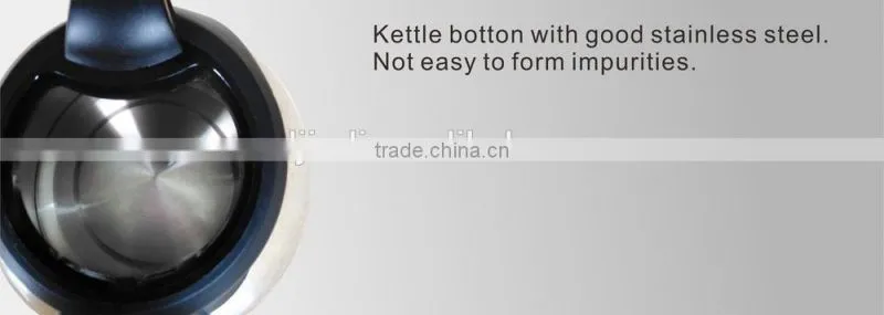 Stainless steel electric kettle with keeping warm function