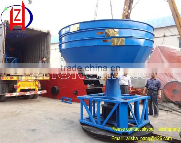 China 2015 New Edge-Milling Machine for Gold Ore Grinding in Russia
