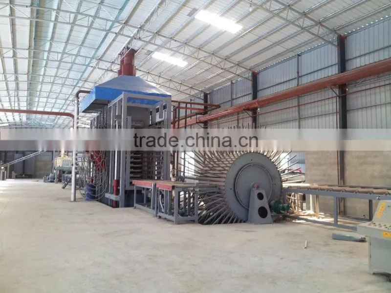 Full automatic chip board machine