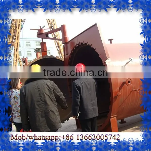 AAC block steam heating autoclave, steam autoclave reactor, steam curing autoclave