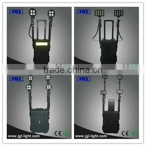 2*50W High power extensible mobile rechargeableled work light china supplier