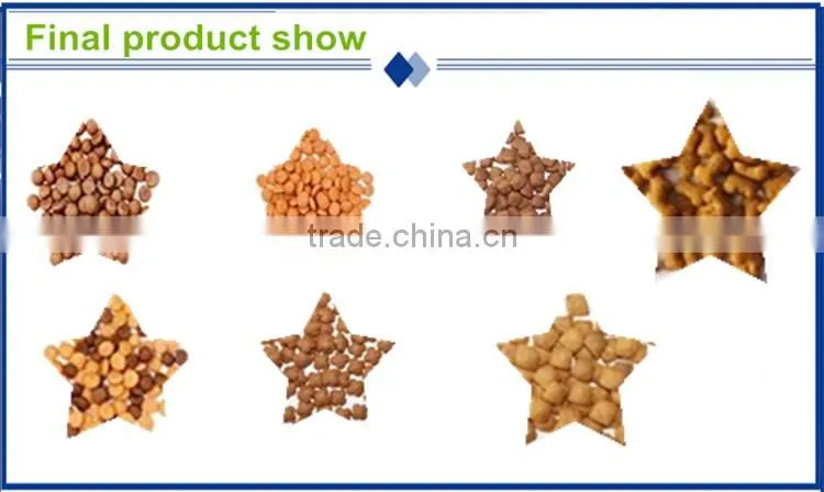 2016 hot selling new style best price automatic pet food production line
