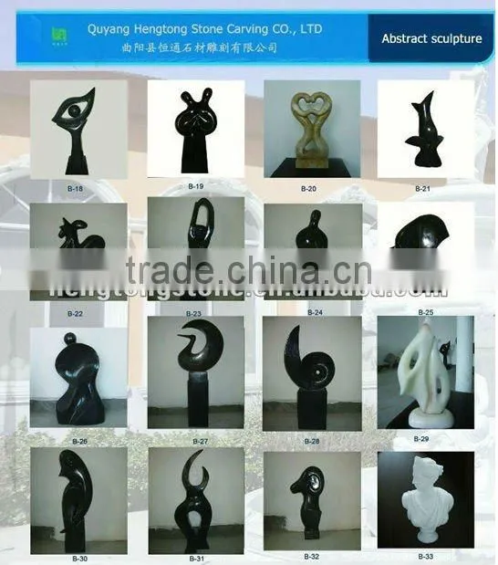 Abstract Stone Sculpture Of Figure