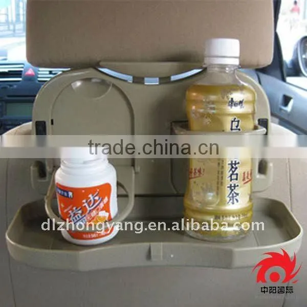 Drink Food Cup Tray Holder Stand Desk Auto Car Back Seat Folding tray table