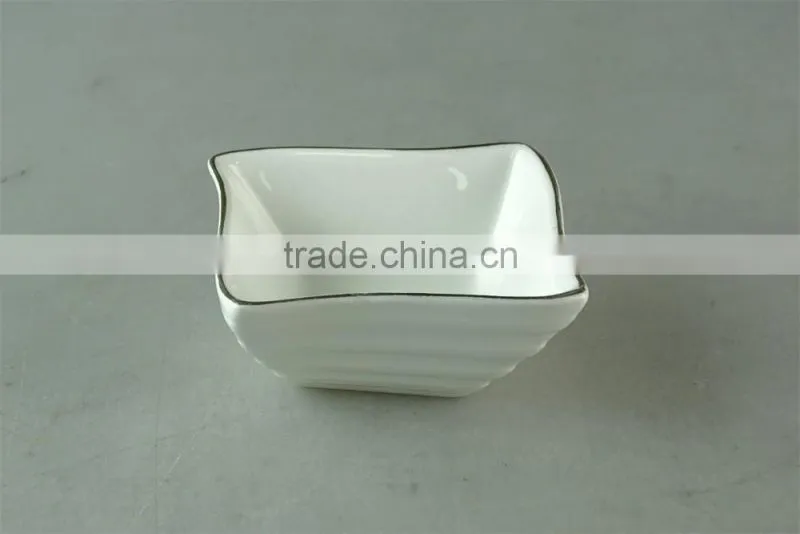 Cheap restaurant serving white dinner dishes for wholesale