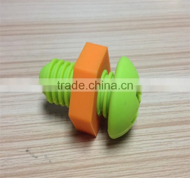 100% food grade silicone wine saver beer bottle stopper