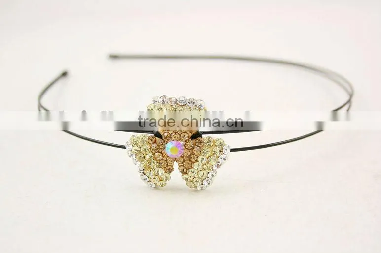 crystal headands accessory alloy/rhinestone/copper
