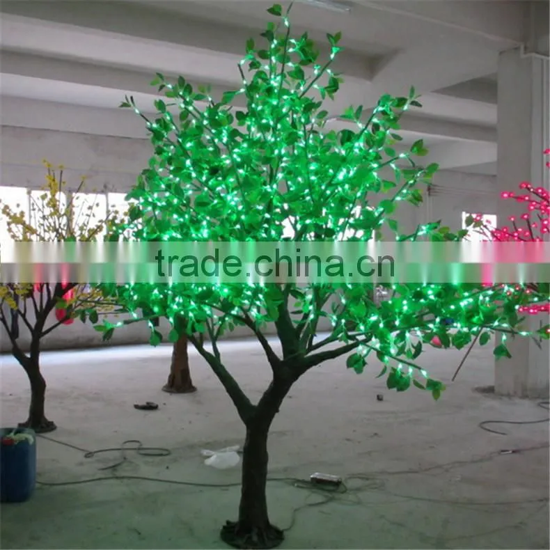 blue cheap artificial blossom tree/indoor decor led trees for christmas