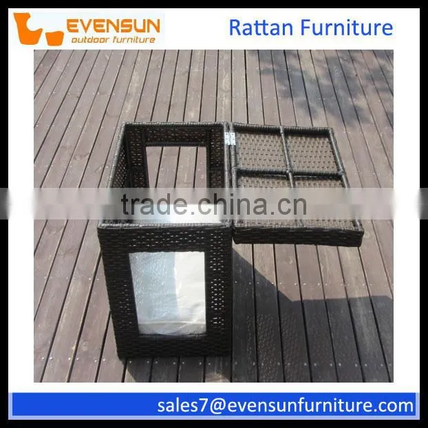 Durable rattan pet bed for dogs