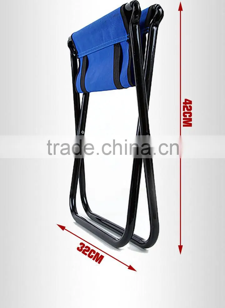 Easy Carry Folded Stool ( Green, Blue )