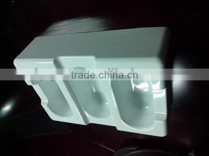 vacuum forming three space animal husbandry water channel