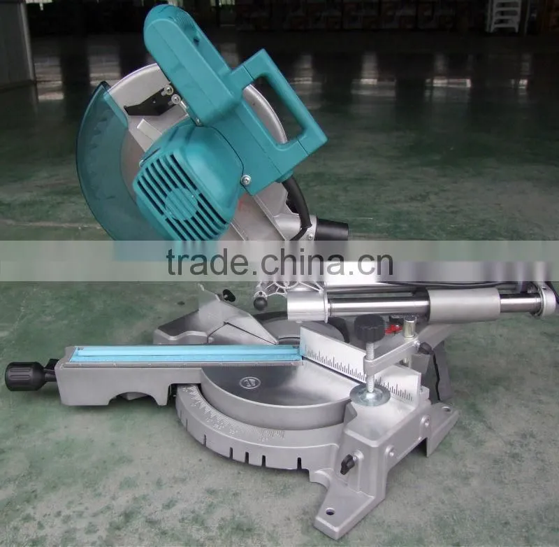 255mm 10" 1900w Aluminum Wood Cutting Machine Electric Power Portable Slide Compound Miter Saw