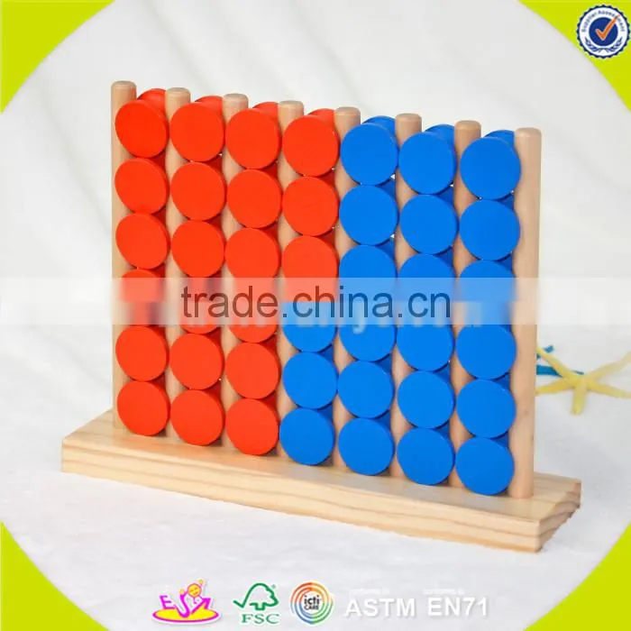 Wholesale funny kids wooden shape sorter blocks stacking toy hot sale toddler wooden blocks toy toy W13D107