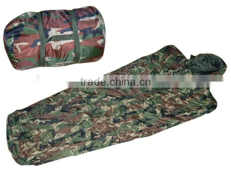 camoufalge sleeping bag