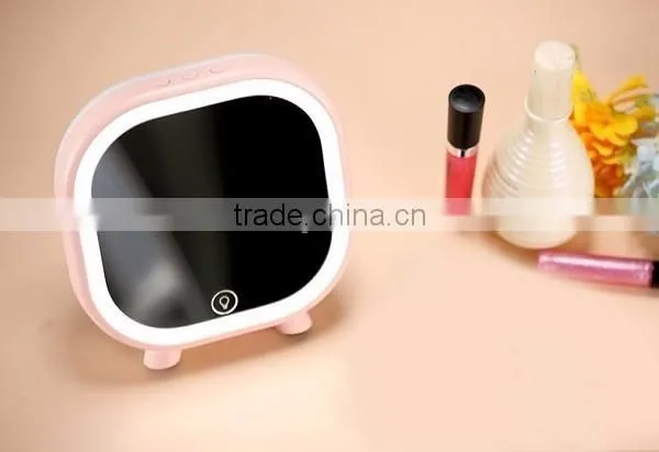 Lighted Makeup Vanity Mirror with Bluetooth Audio Speaker