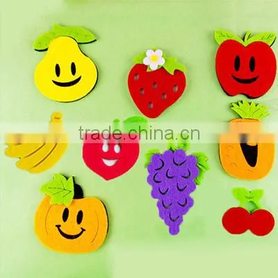 Fashion decorative wall sticker , 3D Non-woven kindergarten metope adornment wall stickers