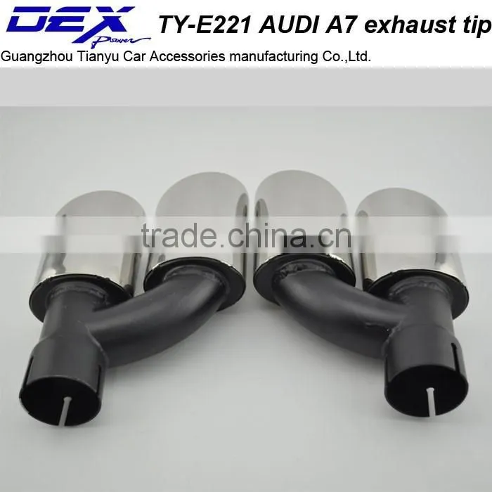 auto muffler tip for Audi A7