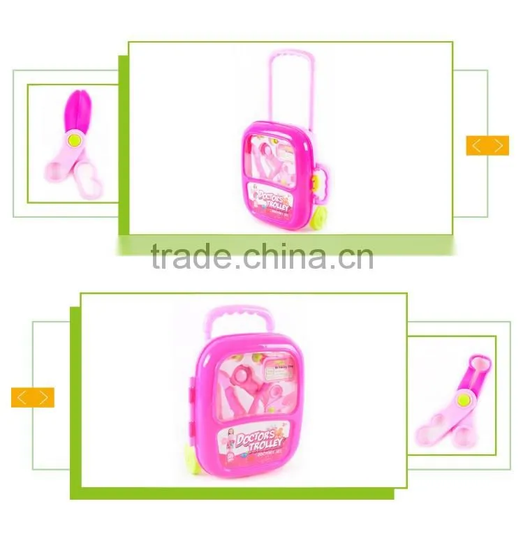 Medical kits toys plastic realistic doctor table play set