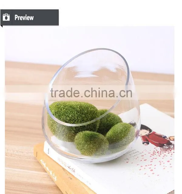 Gardening christmas gift for wall rock decoration moss stone