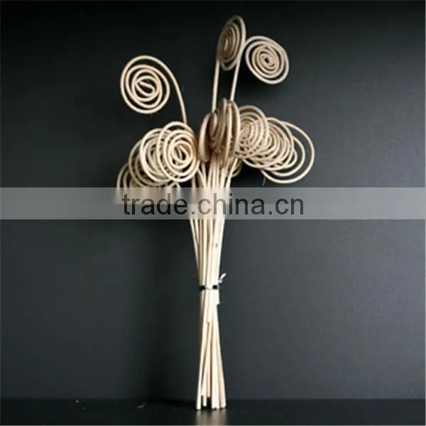 wholesale curly rattan reed sticks for diffuser