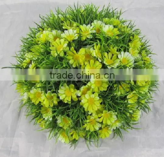 30CM Green Artificial Pine Grass Ball/Decorative Hanging Topiary Grass Ball