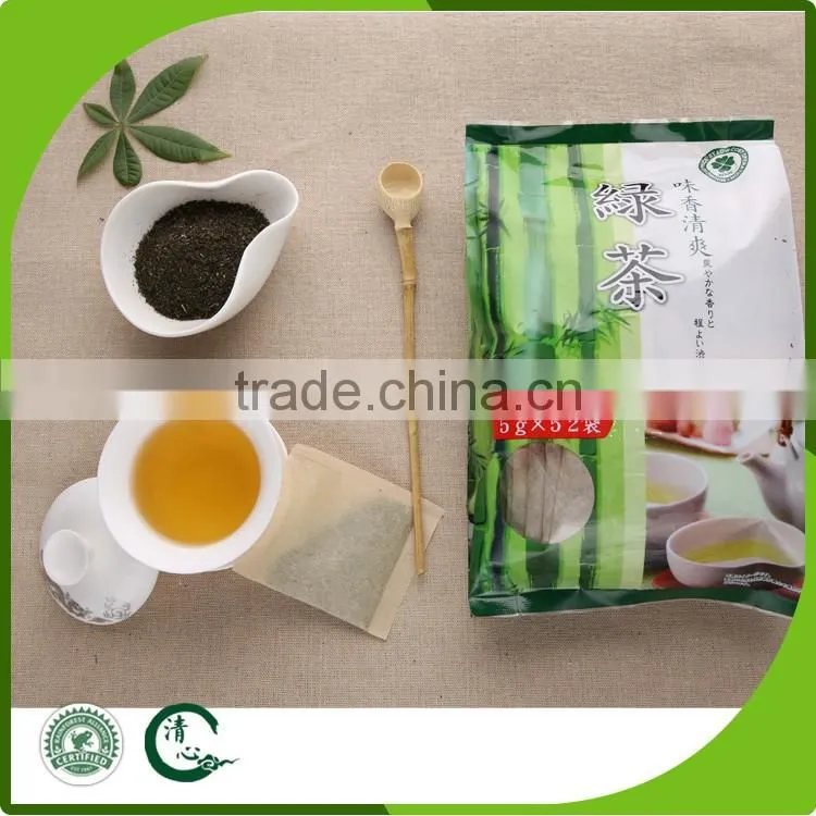supreme quality anti fatigue green tea bag